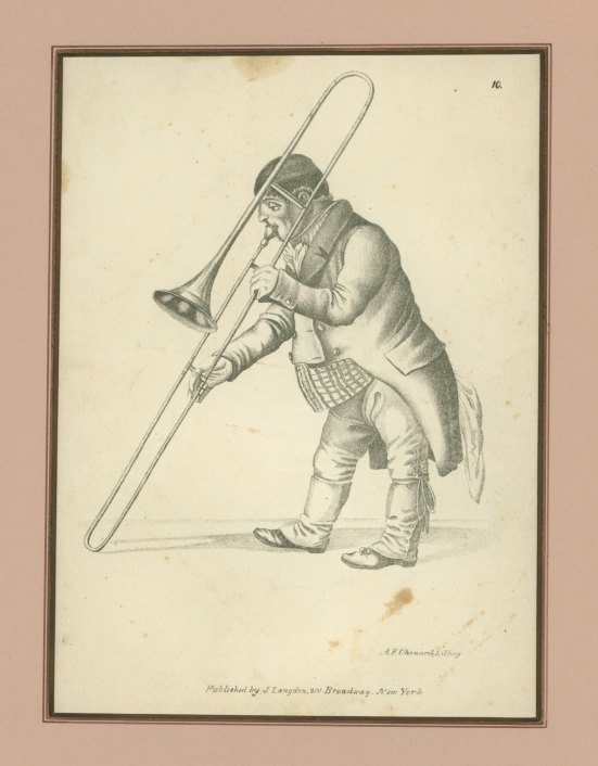 TROMBONE - CARICATURE - Chenard, A. F.