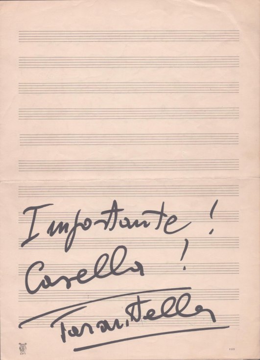 Casella, Alfredo - Tarantella from "Tre Vocalizzi" for voice and piano