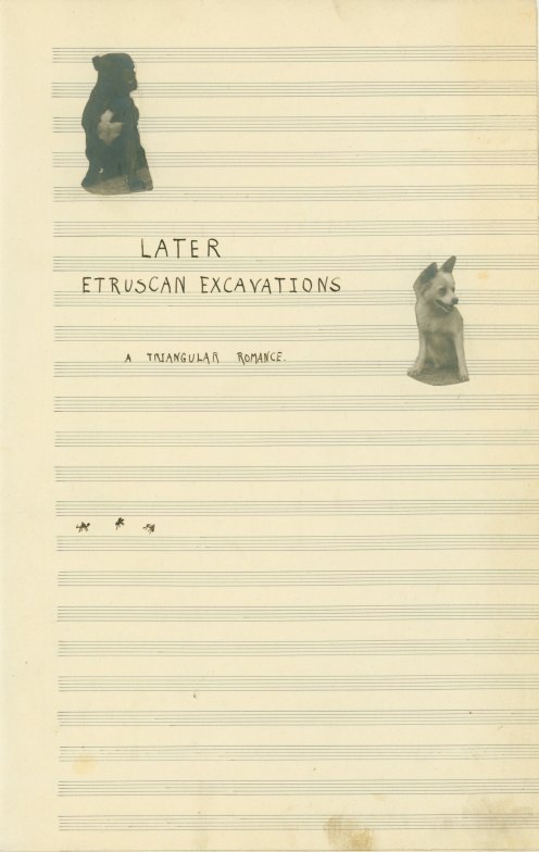Moore, Douglas - Later Etruscan Excavations: A Triangular Romance. Piano Four Hands... - (5085)