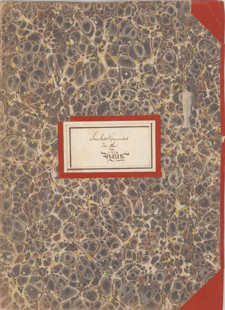 Violin: Three Nineteenth-century Manuscripts - (7744)