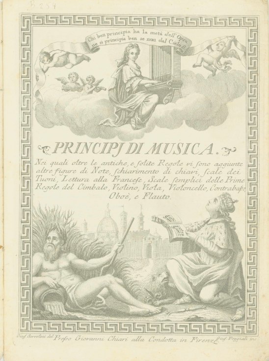Panerai, Vincenzo - Principi di Musica.
