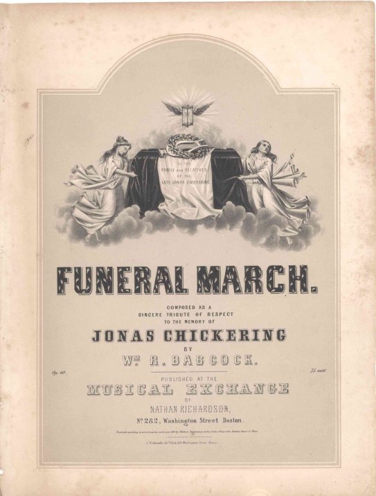 CHICKERING - FUNERAL MUSIC - Babcock, William R. - Funeral March.