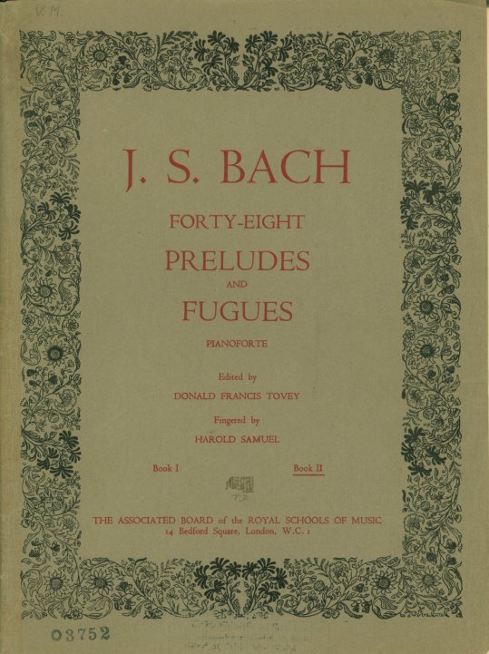 Bach, Johann Sebastian - Forty-Eight Preludes and Fugues. Book II.