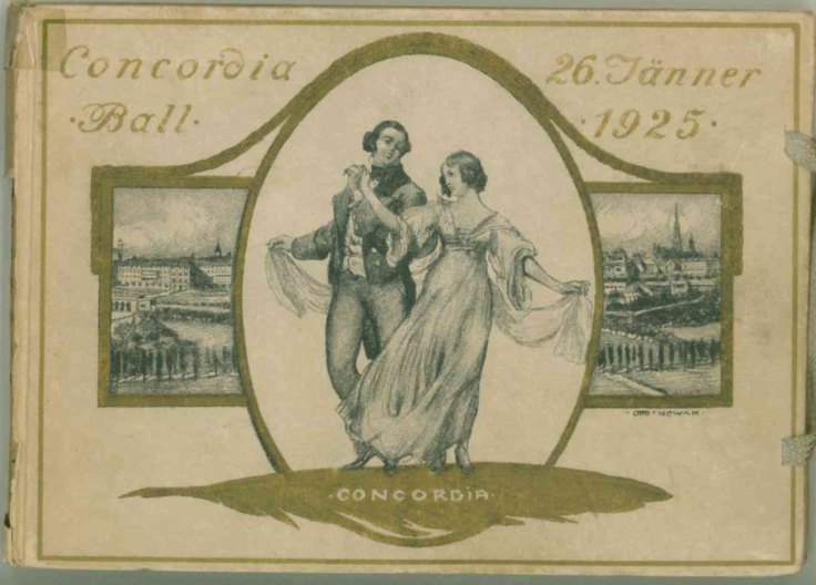 VIENNA - CONCORDIA BALL 1925 - Concordia Ball. Alt-Wiener Hausmusik