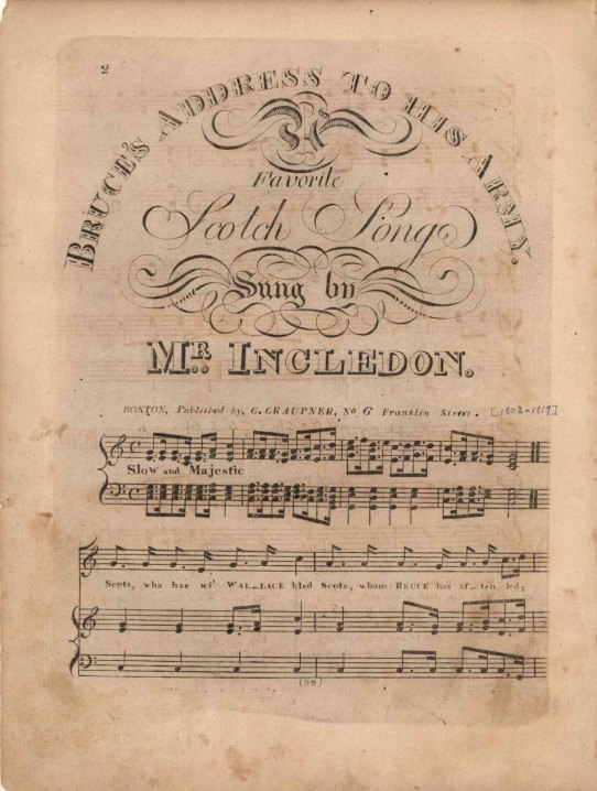 Graupner - Scores From Early Boston Publisher - - (8227)
