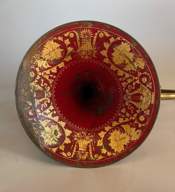 HORN - COURTOIS AINÉ NATURAL HORN WITH CROOKS IN CASE