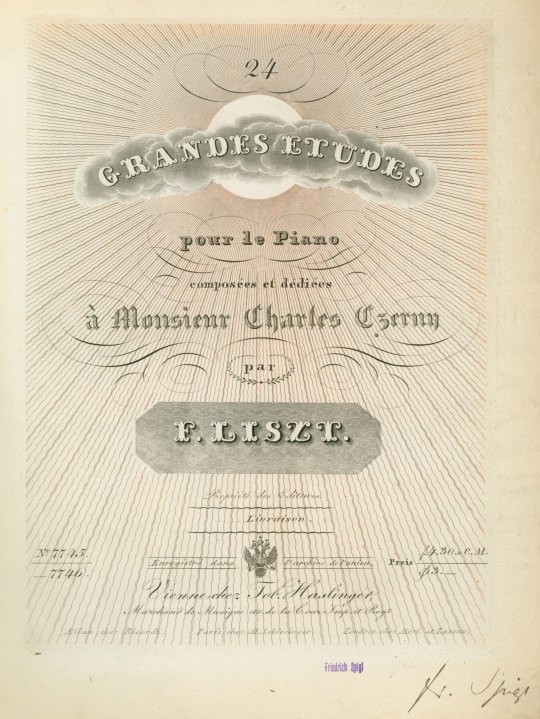 Liszt, Franz - Etudes: 24 Grandes pour le Piano, II Livraison
