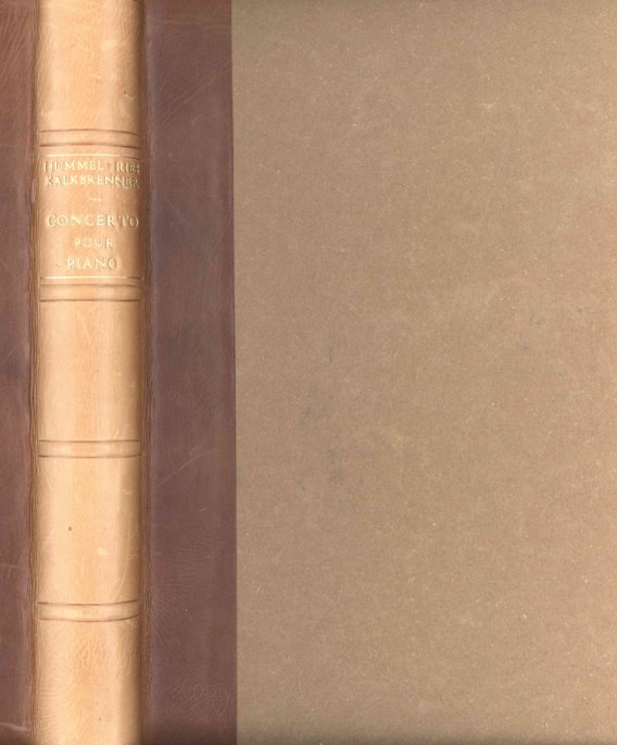 Piano - Nineteenth-century Concertos - A Bound Collection Of Solo Piano Parts For Six... - (7989)