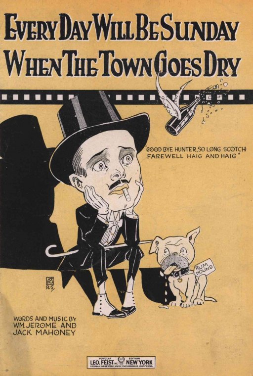 Prohibition Sheet Music - Six Songs About Prohibition. - (8170)