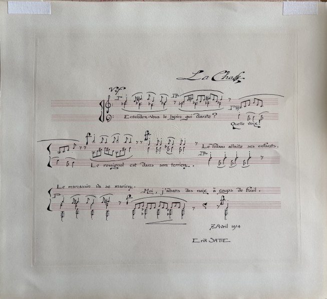 Satie, Erik - Sports et Divertissements. Musique de Erik Satie /
