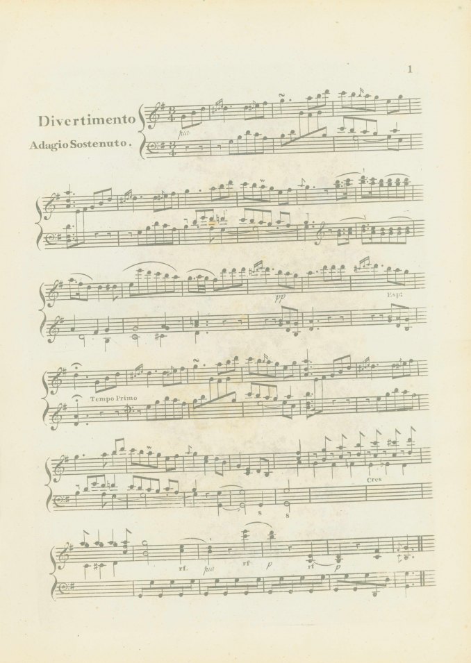 Southwell, F.W. - A Scotch, Divertimento for the Pianoforte, With Addl.