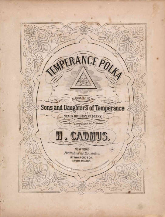 Temperance Sheet Music - Group Of Ten Pro-Temperance Songs And Piano Pieces. - (8165)