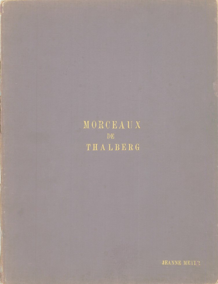 Thalberg, Sigismond - Two Morceaux: Op. 67 & Op. 42
