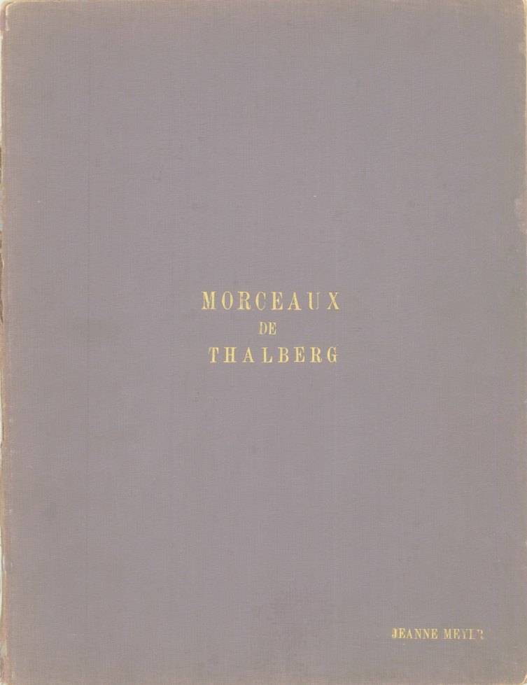 Thalberg, Sigismond - Two Morceaux: Op. 67 & Op. 42