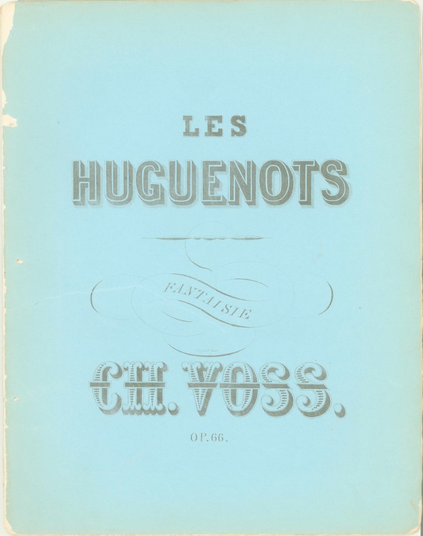 Voss, Charles - Freikugeln-Quadrille. Op. 250. [Arrangement of Johann