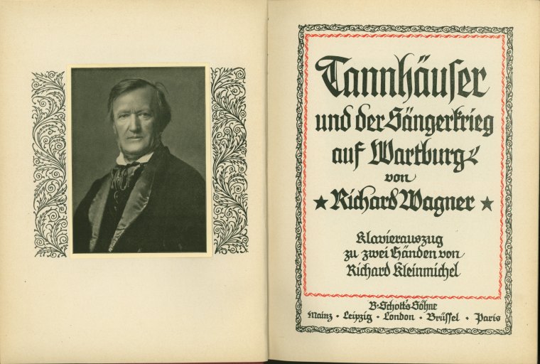 Wagner, Richard - Tannhäuser und der Sängerfrieg auf Wartburg von