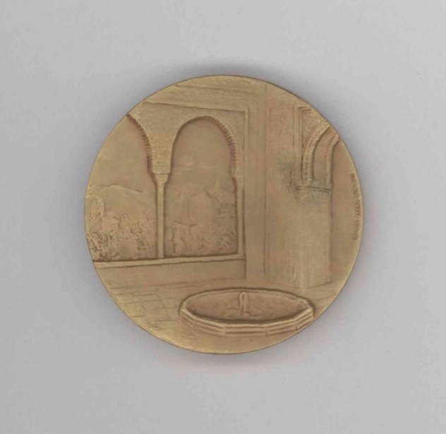 Albeniz, Isaac - Bronze Medallion