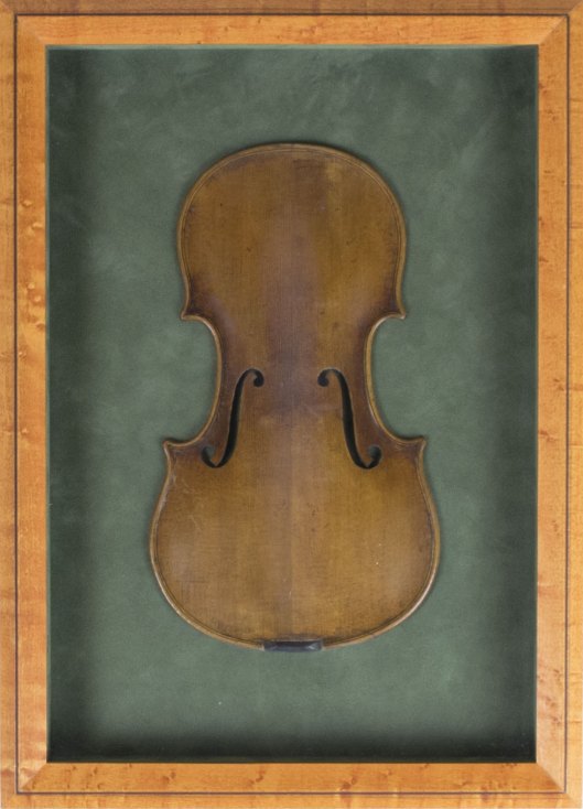 VIOLIN - SALESMAN'S SAMPLE VIOLIN TOP