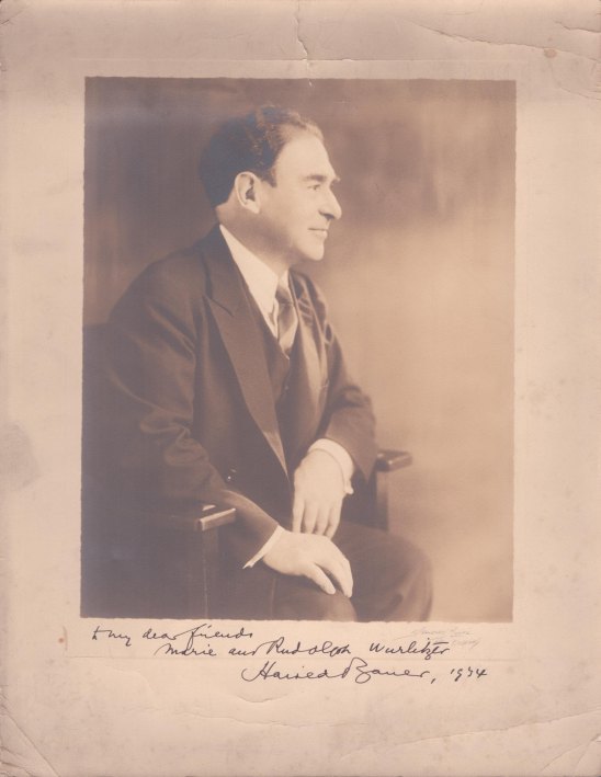 Bauer, Harold - Photograph Signed