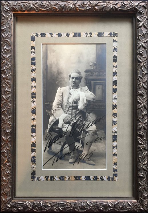 Caruso, Enrico - Photograph Signed