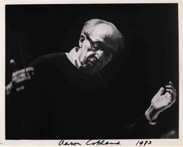 Copland, Aaron - Photograph Signed - (8263)