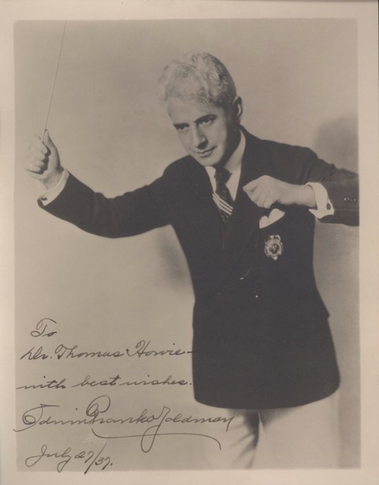 Goldman, Edwin Franko - Photograph Signed