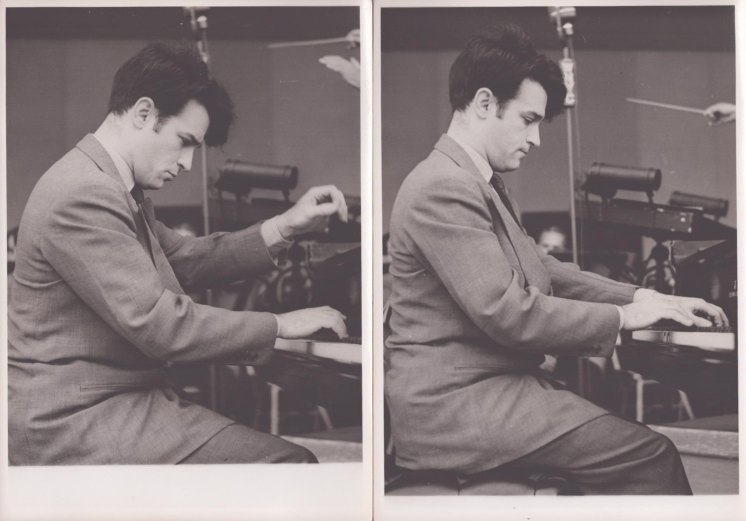 Kapell, William - Two Photographs by Fred Fehl.