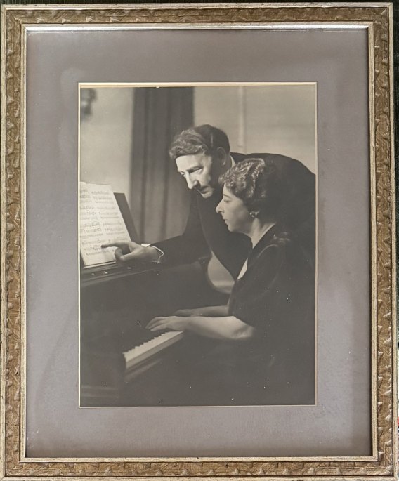 LHEVINNE: PHOTO OF JOSEF & ROSINNE