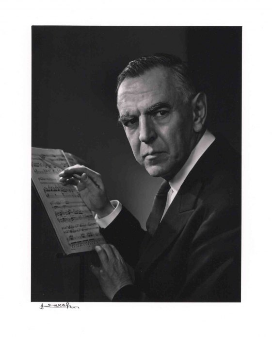 Mannes, Leopold - Original Signed Photograph by Karsh.