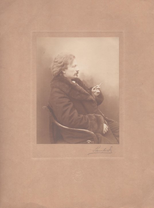 Paderewski, Ignace Jan - Original Sepia Photograph by Sanford