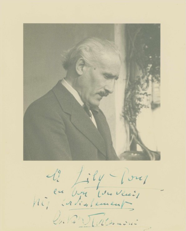 Toscanini, Arturo - Photograph Signed
